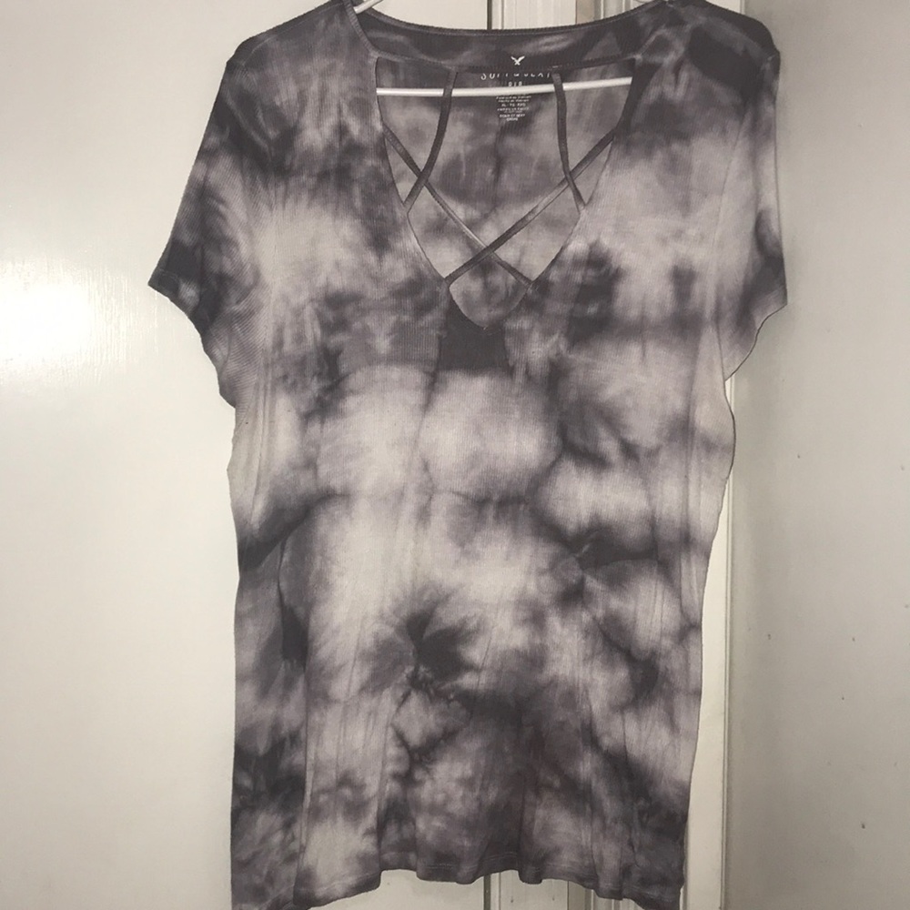 American Eagle Ribbed Shirt